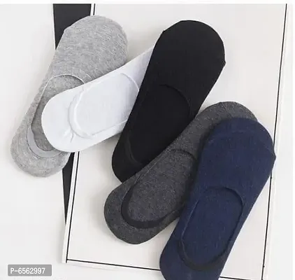 Unisex Loafer Noshoiw hidden Socks-Pack of 5 Pairs