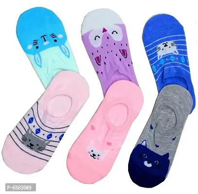 Women No show Hidden Loafer Socks-Pack of 6 Pairs-thumb0