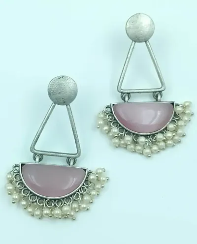 Alloy Pearl Studs Earrings For Women