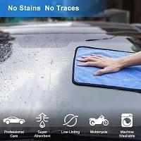 Microfiber Towel for Kitchen-Car-Bike Cleaning  Multipurpose Uses(Pack of 2)-thumb2