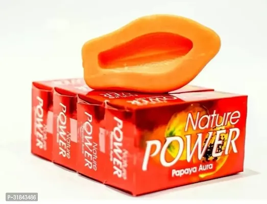 Nature Power Papaya Soap Pack Of 4