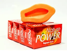 Nature Power Papaya Soap Pack Of 4-thumb2