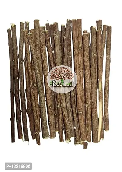 RUKDA Neem Datun / Fresh Chew Sticks/ Nim Twigs For Better Tooth Gems, Relieve Tooth Ache, Fresh Breath And Health (Pack of 30 pcs)-thumb0