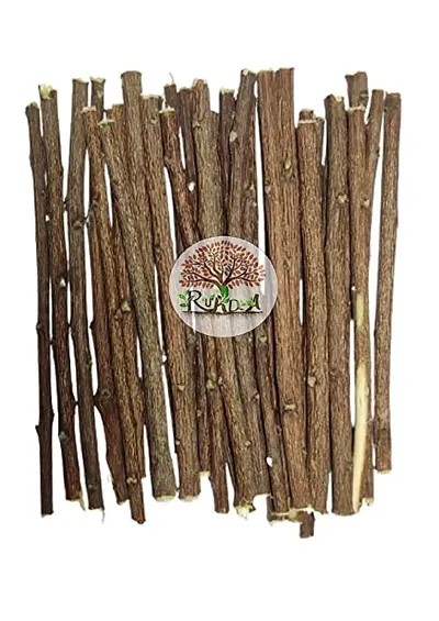 RUKDA Neem Datun / Fresh Chew Sticks/ Nim Twigs For Better Tooth Gems, Relieve Tooth Ache, Fresh Breath And Health (Pack of 30 pcs)