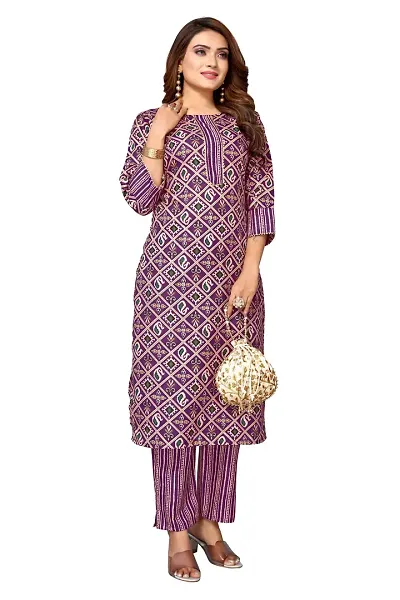 Stylish Fancy Designer Blend Kurta With Bottom Wear Set For Women