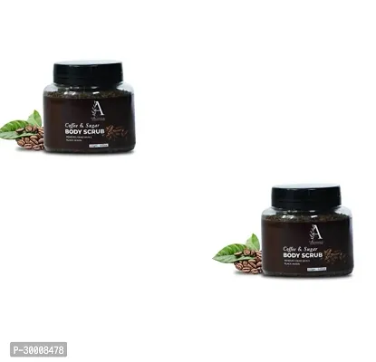 Amorene Sugar And Coffee Scrub 115 Gm Pack Of 2-thumb0