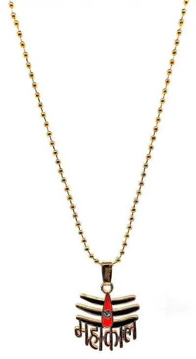 Alluring Metal Chain With Pendant For Men