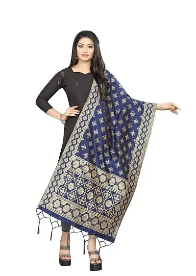 Classic Banarasi Silk Jacquard Dupattas for Women