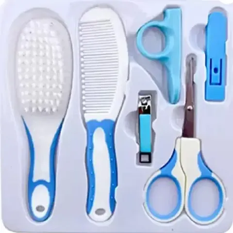 Baby Grooming Baby Healthcare Kit Newborn - Baby Nail Clipper Scissors Hair Comb Brush Nose Cleaner Safety for Toddler Infant Nursing Grooming