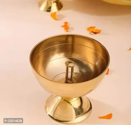 Brass Akhand Diya Deepak For Puja Home Temple Mandir Pooja Brass Diya Akhand Diya Brass Deepak Brass Diya