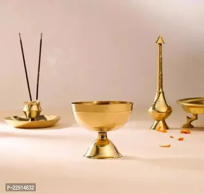 Brass Akhand Diya Deepak For Puja Home Temple Mandir Pooja Brass Diya Akhand Diya Brass Deepak Brass Diya