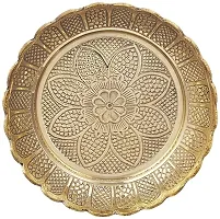 Decorative Brass Bhog Plates for Pooja Mandir | Pooja Article-thumb1