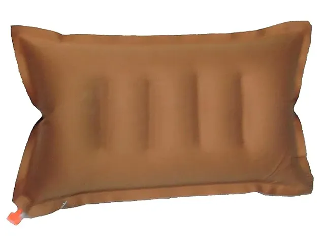 RAINBOW Air Pillow/Travelling Pillow Multi Colour (Solid Colour)
