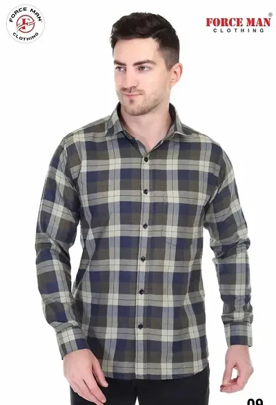 Casual Checked Shirt for Men