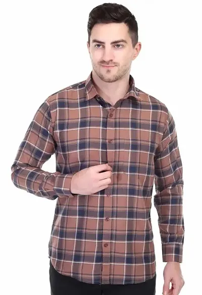 Casual Checked Shirt for Men