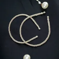 2 pcs white pearl moti hairband-thumb4
