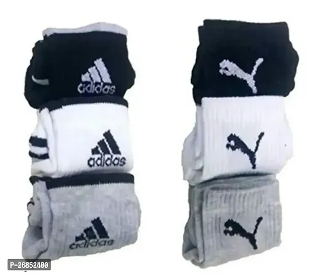 Ankle Length Socks Combo Pack of 6-thumb0