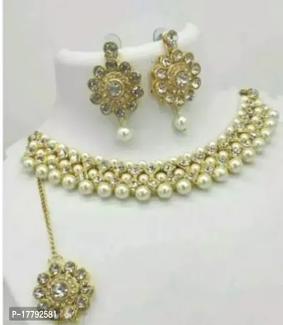 Stylish Women Alloy Jewellery Set-thumb0