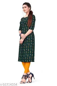 Stylish Women Heavy Crepe A-Line Kurta-thumb2