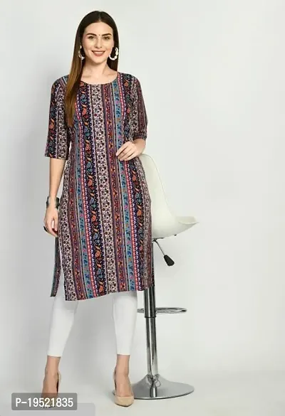 Stylish Women Heavy Crepe A-Line Kurta