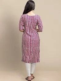 Stylish Multicoloured Crepe A-Line Kurta For Women Pack Of 2-thumb2