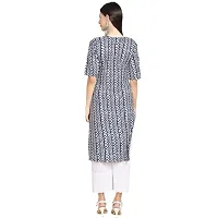 Stylish Multicoloured Crepe Printed Stitched Kurti For Women, Pack Of 2-thumb2