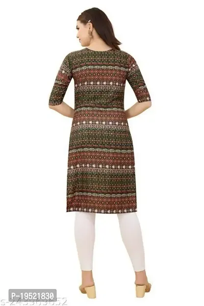 Stylish Women Heavy Crepe A-Line Kurta-thumb3