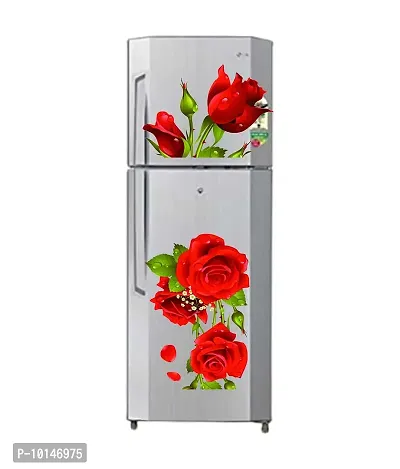 Madhuban Decor Decorative Flower Fridge Sticker-WGFZ24-thumb2