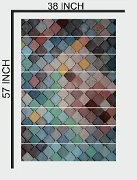Madhuban Decor Bricks Stairs Sticker (Multicolor PVC Vinyl)-thumb3