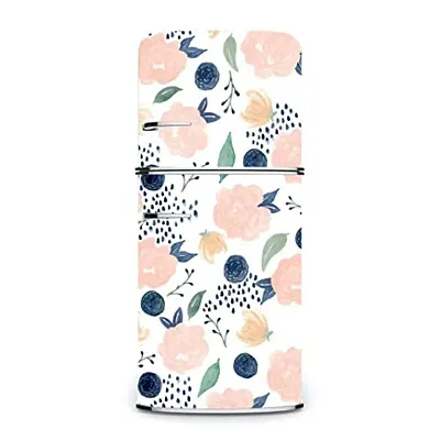 Madhuban Decor Decorative Fridge Sticker (Multicolor PVC Vinyl)_FS18