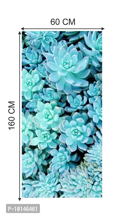 Madhuban Decor Decorative Flower Fridge Sticker (Multicolor PVC Vinyl)_FS12-thumb4