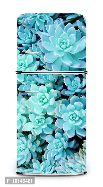 Madhuban Decor Decorative Flower Fridge Sticker (Multicolor PVC Vinyl)_FS12-thumb2
