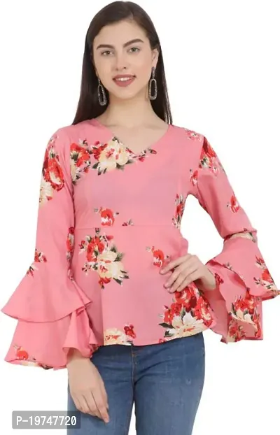 Trendy Crepe Casual Top