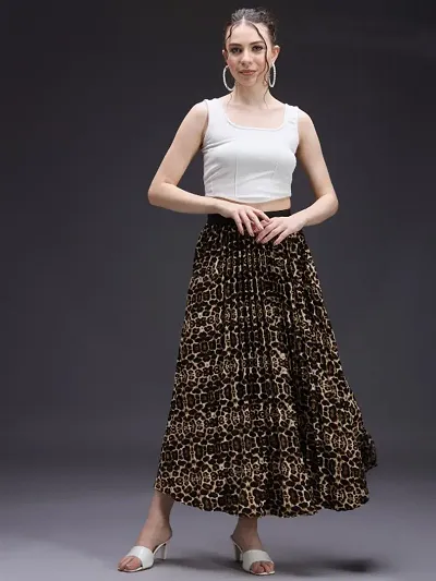 Classic Georgette Skirt for Women