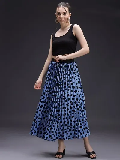 Classic Satin Skirt for Women