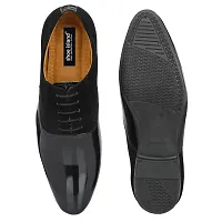 Stylish Patent Leather Black Oxford Lace-Ups Office Party Ethnic Wear Mens Formal Shoes-thumb3