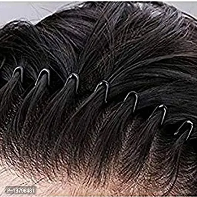 VSAKSH Buy 2 Get 2 Metal Zig Zag Wave Hair Band Accessories For Men  Women-thumb4