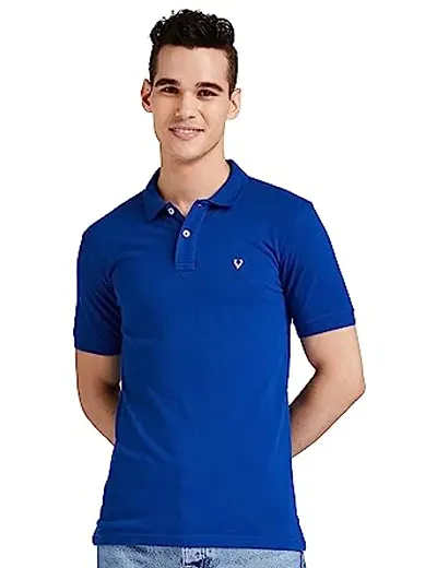 Trendy Cotton Blend Polos For Men 