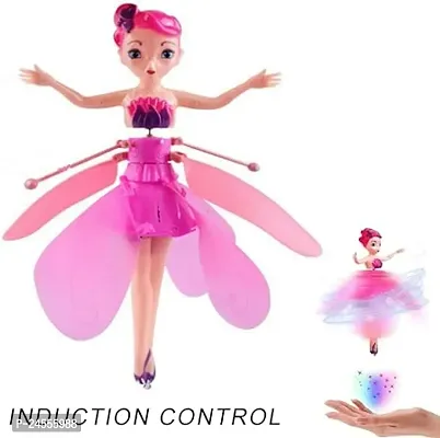 Flying Princess Doll Magic Infrared Induction Control Toy, Play Game RC Flying Toy, Mini Drone Indoor and Outdoor Toys for Kids Boys Girls 6 7 8 9 10 Year Old Gifts (Pink Girl)-thumb4