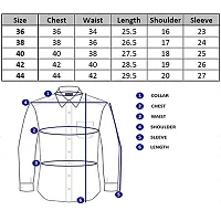 SARAAI Men Slim fit Casual Checkered Shirt (38, Navy Blue)-thumb4