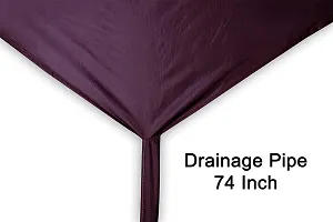 The Furnishing Tree Split AC Service Wash Bag Cover Waterproof Maroon Color-thumb2