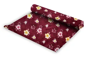 The Furnishing Tree PVC Kitchen/Wardrobe/Drawer Shelf Mat Width 18 Inches Length 5 Meter Roll Printed Red Color-thumb4