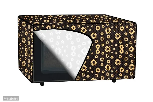 The Furnishing Tree Microwave Oven Cover for Samsung 28 L Convection MC28H5025VK Floral Pattern Yellow-thumb5