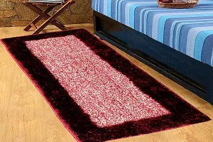 The Furnishing Tree Rugs/Floor Runner Large Anti Skid Maroon Color Eco Certified Size WxL 56x137 cm-thumb1