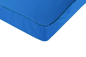 The Furnishing Tree Polyester Mattress Protector Waterproof Size WxL 60x72 inches Queen Size Royal Blue Color-thumb2