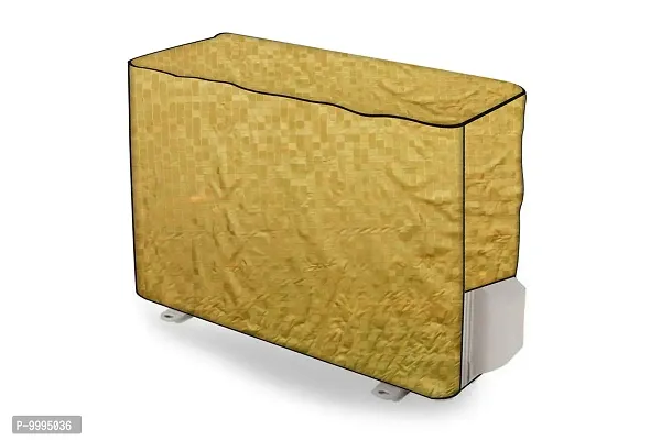 The Furnishing Tree AC Cover Set of Indoor and Outdoor Unit for 1 ton Yellow Color-thumb5