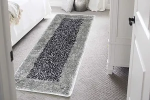 The Furnishing Tree Rugs/Floor Runner Large Anti Skid Grey Color Eco Certified Size WxL 56x137 cm-thumb3