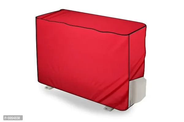 The Furnishing Tree AC Cover Outdoor Unit for 1.5 ton Red Color