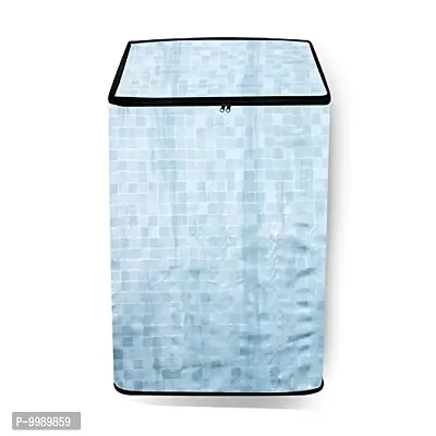 The Furnishing Tree PVC Washing Machine Cover Fully Automatic Samsung 6 kg WA60M4300HD/TL Top Load Light Blue-thumb3