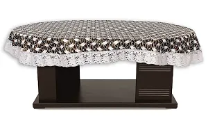 The Furnishing Tree Rectangle Shaped 4 to 6 Seater Table Cover WxL 54x78 inches with White Border lace-thumb2